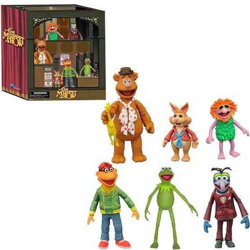 Muppets Backstage Deluxe Diamond Select Nuevo Rana Rene