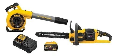 Sopladora Y Motosierra Inalámbrica 60v Dewalt Dcko667x1