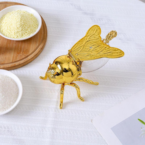 Bee Honey Jar Sugar Bowl Condiment Container Para El Hogar