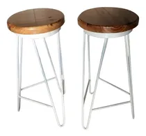 Comprar Banquetas Taburetes Altas De Bar Tipo Industrial!!!