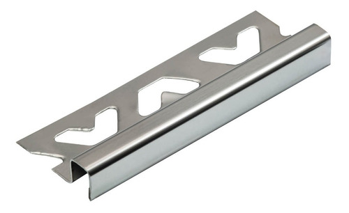 Listelo U Aço Inox Firenze 10mmx12mmx3ml - Viscardi