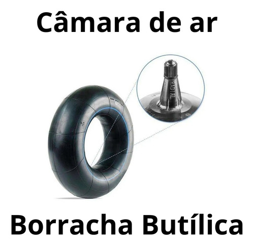 Kit 5 Pneus De Fusca Technic E Câmara De Ar Fr15 Tr15 Flexen