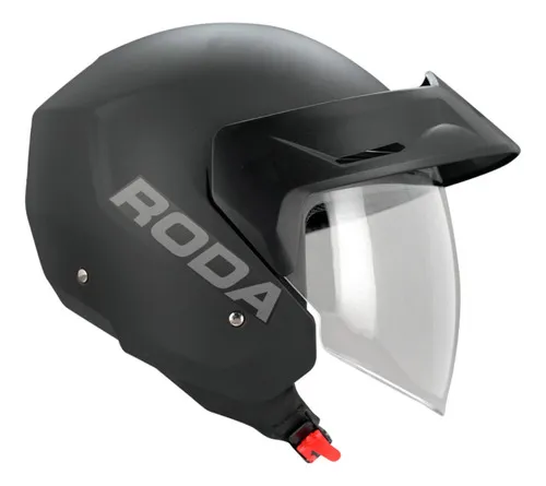 Casco Moto Mica Abatible 3 4 Burbuja Fresco Dinamyc City Dot Color