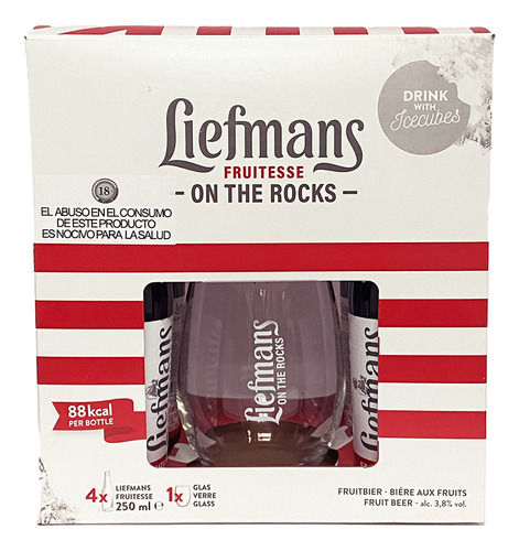 Four Pack Liefmans Fruitesse Con Copa