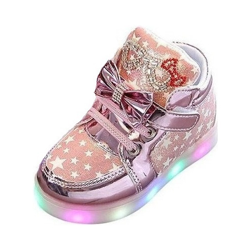 Zapatillas Con Luz Led Para Bebés Y Niñas