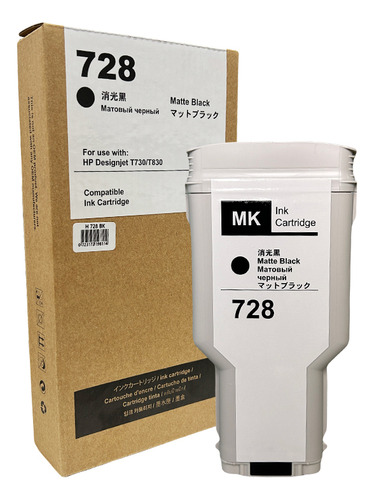 Cartucho Pro Resolution 728xl P/ Plotter T730 T830 Preto