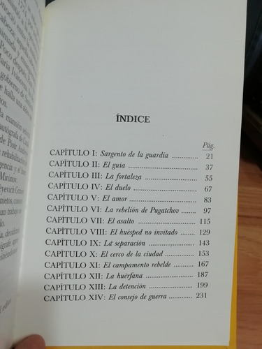 La Hija Del Capitán/ Alexandr S. Pushkin (Usado)