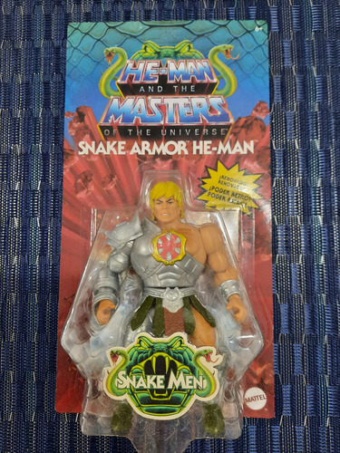 Masters Of The Universe Origins Snake Armor He Man Mattel (Usado)