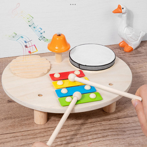 Juego De Batería Para Niños, Juguete Sensorial, Xilófono
