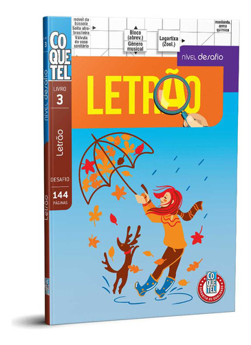 Livro Coquetel Letrão Desafio Ed 03, De A Coquetel. Editora Coquetel - Nf, Capa Mole Em Português
