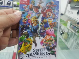 Super Smash Bross Ultimate Lacrado Nintendo Swicht+nf-e