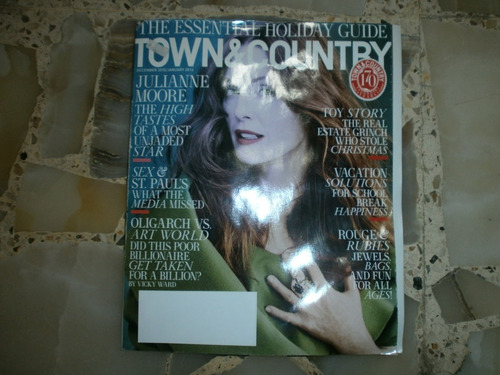 Revista Town & Country Dec 2015 /jan 2016 Julianne Moore 