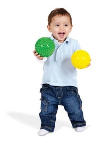 Imagen 2 de 2 de Edushape Set De 4 Pelotas Sensoriales Estimulacion Bebes