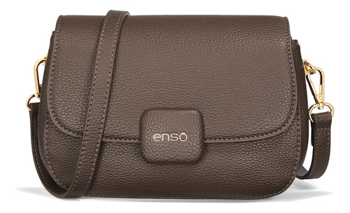 Bolsa Crossbody Enso Mujer Eb244302cb Cafe Color Marrón
