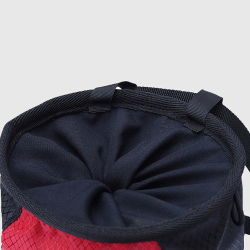 Bolsa De Tiza Con Correa Para La Cintura, Embalaje De Rojo
