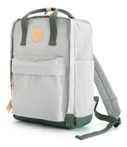 Comprar Himawari - Mochila Escolar O De Viaje Porta Laptop - Verde Diseño De La Tela Lisa
