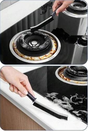 4 Cepillos Limpieza Multifuncional Para Hogar Oficina Baño