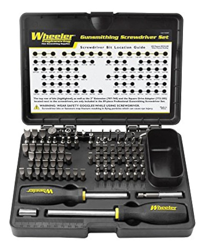 Juego De Destornilladores Wheeler 89piece Deluxe Gunsmithing