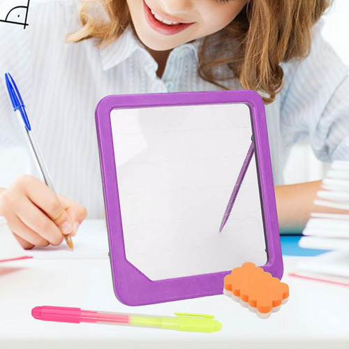 Tablero De Escritura Portátil Ciencia De Escritura Violeta