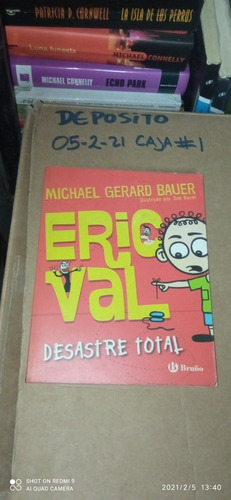 Libro Eric Val, Desastre Total. Michael Gerard Bauer