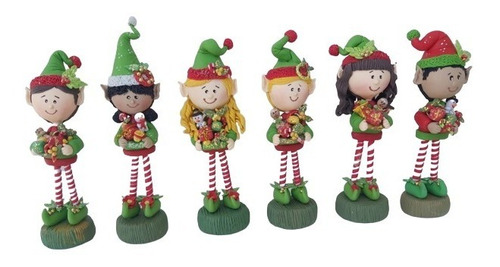 Kit De Duendes Para Navidad Set X 6 Und