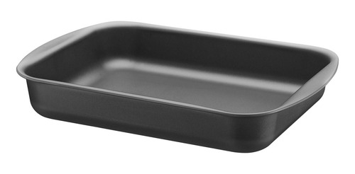 Imagen 1 de 10 de Asadera Antiadherente Honda Teflon Tramontina Brasil 28 Cm.