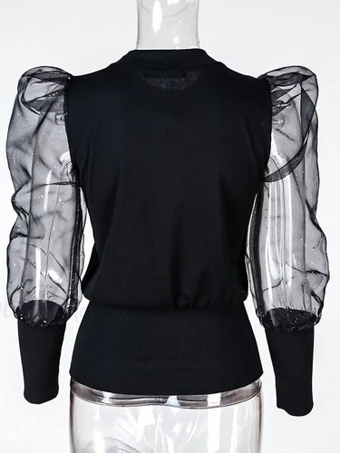 Imagen 4 de 5 de Blusa Manga Princesa