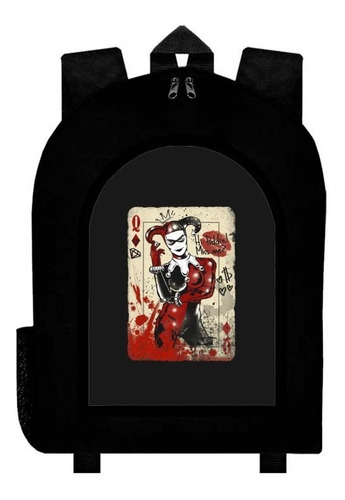 Mochila Harley Quinn Adulto / Escolar D1