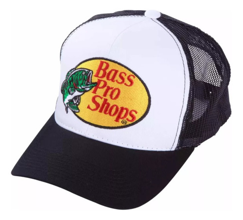 Gorras Bass Pro Shops - Basspro - Gorras Malla - Blanco