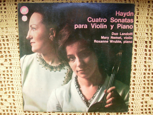 Duo Landolfi Haydn Cuatro Sonatas Violin Y Piano - Lp Vinilo