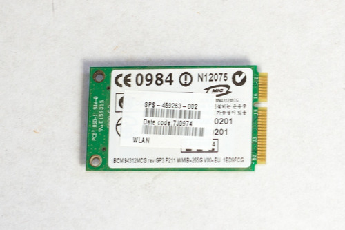 Wifi Broadcom 4312 Cq40-502la 459263-002 458381-001