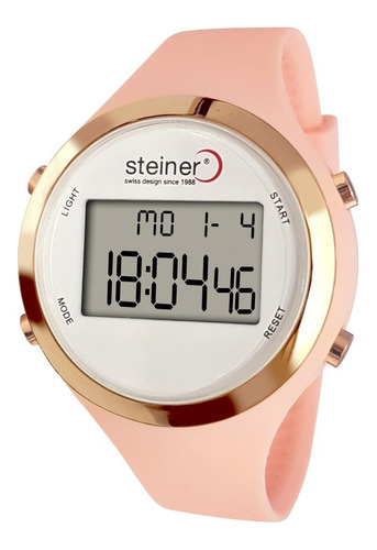 Reloj Steiner Deportivo Digital Para Mujer Impermeable 3atm