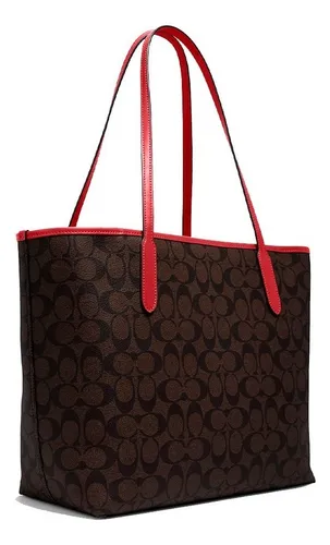 Bolsa coach color vino new arrivals