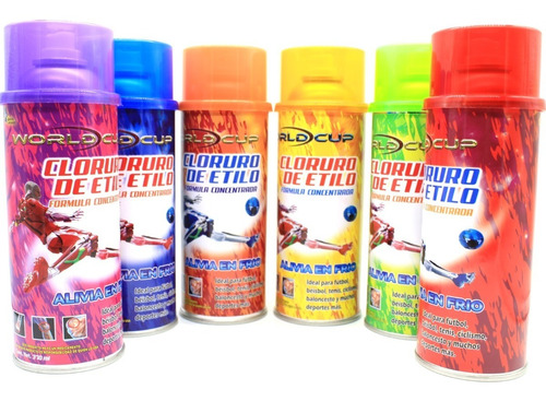 3pz Cloruro De Etilo Deportistas Golpes Alivio Frio 370ml