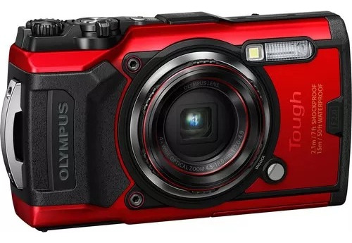 Olympus Tough Tg-6 Digital Camera (red)