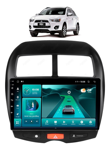 Multimidia Asx 2012 Diante Android Apps Gps Wifi + Camera Ré Cor Preto
