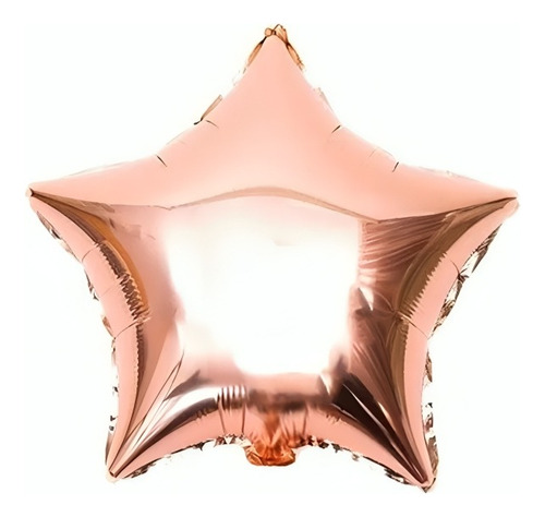  Globo Metalico 18 Estrella Rose Gold X50 Uni