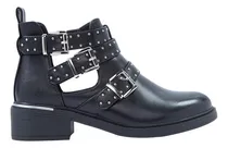 Comprar Bota Casual Corte Escotado Tierra Bendita Negro Mujer 9202
