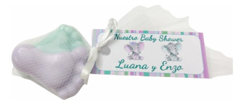 Souvenir 40 Pares De Piecitos De Jabon Baby Shower Bautismo