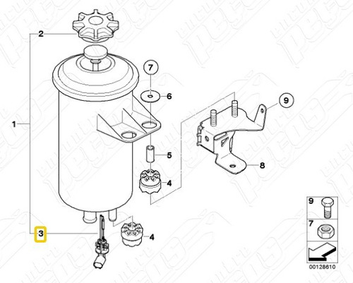 Mini Cooper 1.6 S Coupé T 11-13 Original Sensor Nível Direca