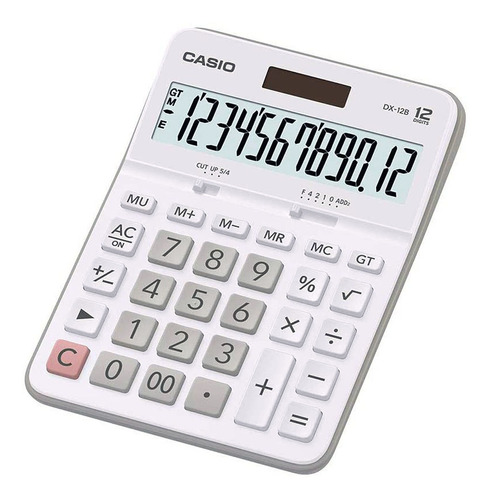 Calculadora Mesa Casio Dx - 12b Branca 12 Dígitos