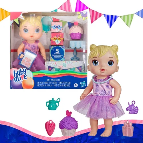 Baby Alive Bebe Mu eca Fiesta De Regalos
