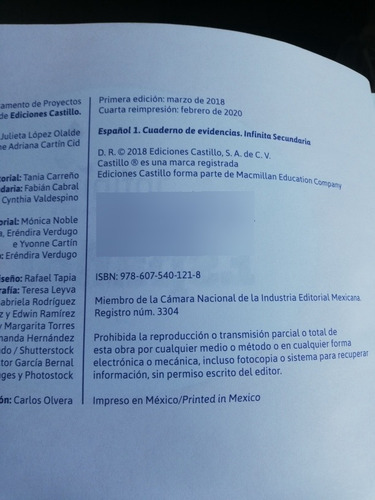 Español 1 Secundaria (Usado)