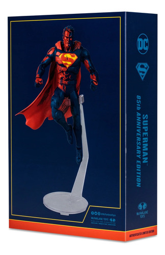 Figura Superman 85th Anniversary Edition Mcfarlane Toys