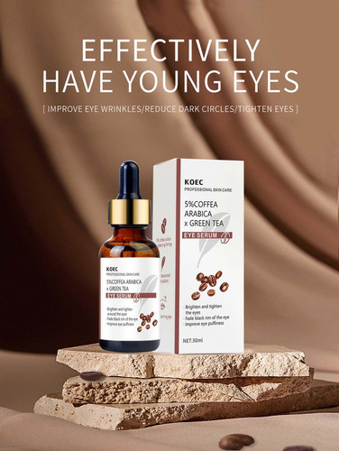 A Sérum Hidratante Iluminador Con Cafeína Eye Bag Essence,
