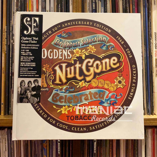 Small Faces Ogdens Nutgone Flake Deluxe 3 Cds 1 Dvd