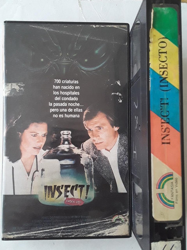 Insect! Vhs Insecto Terror Gore Horror La Mosca Exploitation