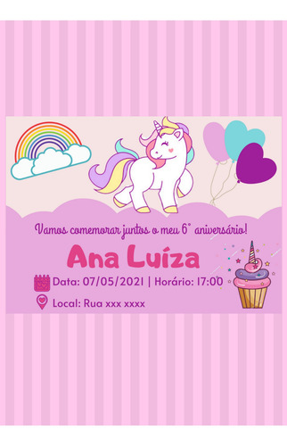 Imagem 3 de 4 de Convite Virtual Personalizado