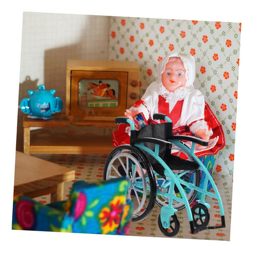 Set S 1 De Silla De Ruedas Y Muletas Para Muñecas Playset Re