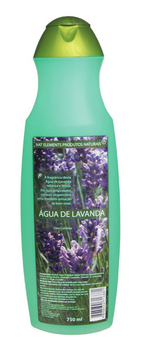 Água De Lavanda Deo Colonia Nat Elements Aroma Floral Lavanda- 750 Ml